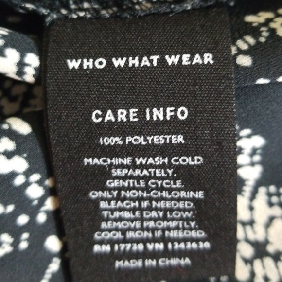 Who What Wear Floral /Lace Print Tank Sz XS - Picture 8 of 8